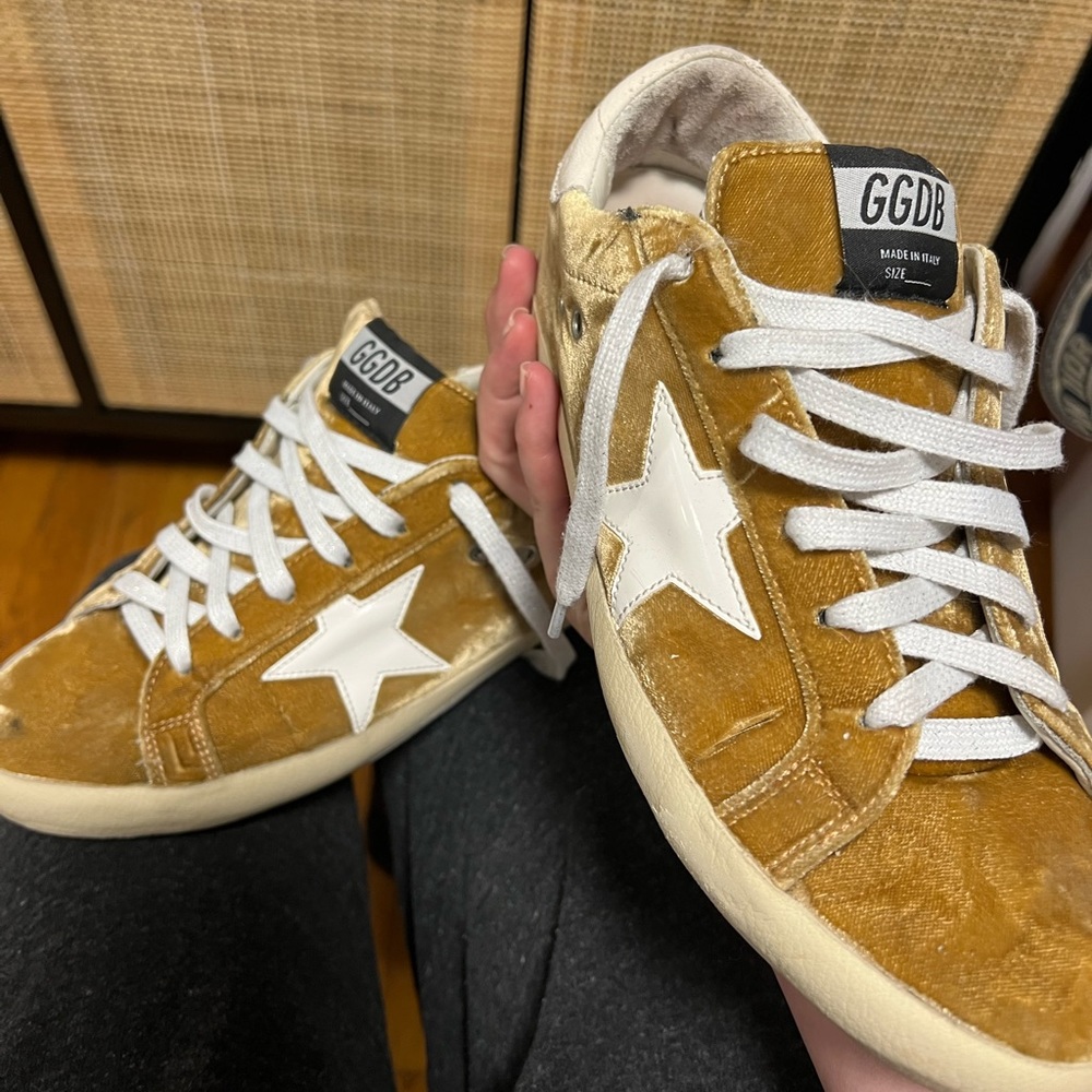 Golden Goose Sneakers - golden bronze!